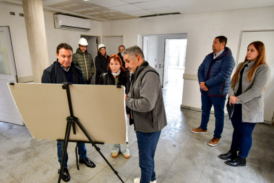 Florencio Varela: Watson verificó obras en progreso