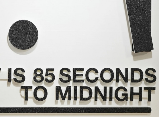 Marca 85 segundos para la medianoche
