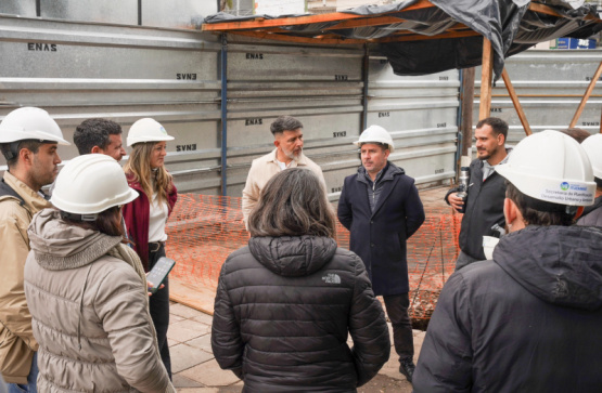 Avances de obra en Ituzaingó