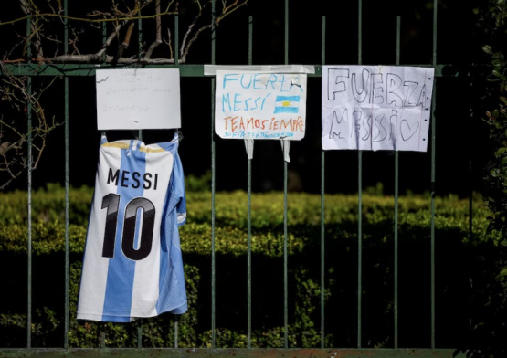 Rosario: Messi tuvo el abrazo que necesitaba